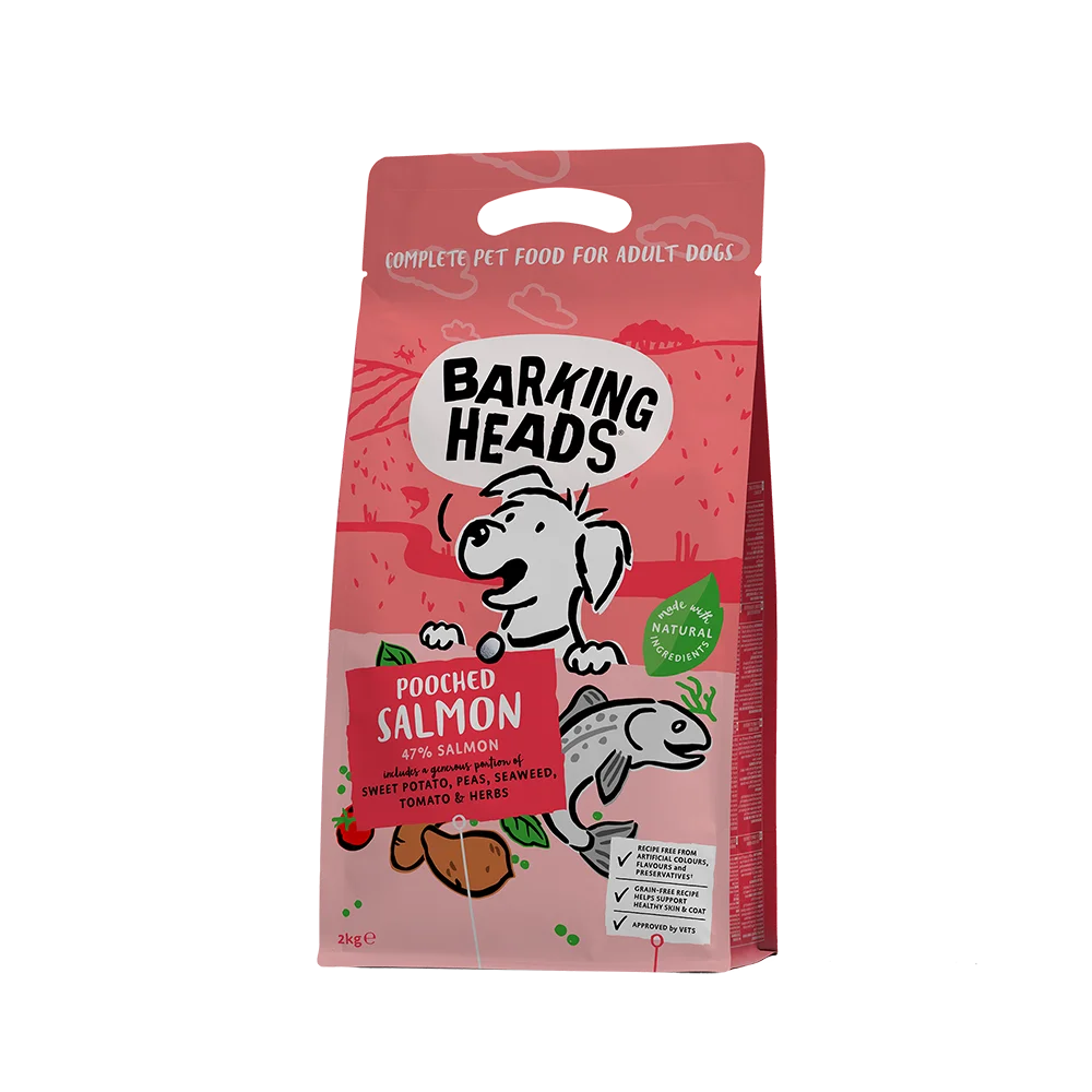 Φωτογραφία προϊόντος: Barking Heads Poached Salmon Adult 2kg
