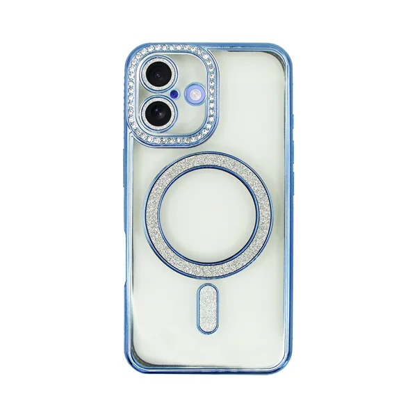 Φωτογραφία προϊόντος: Vivid Magsafe Strass and Glitter Case Apple iPhone 16 Transparent