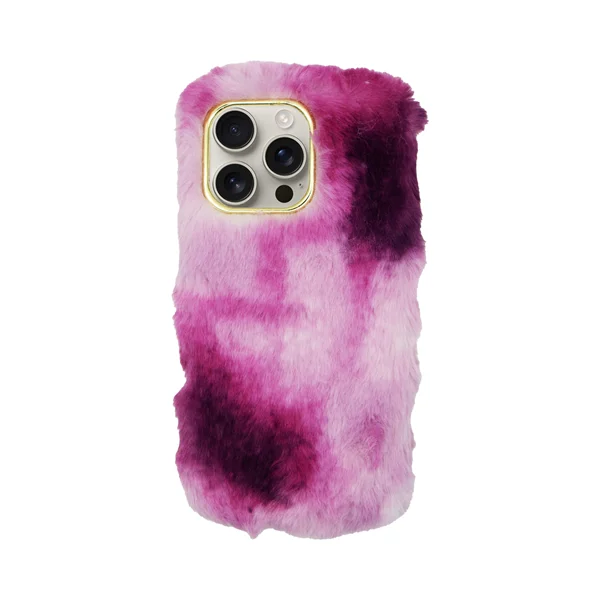 Φωτογραφία προϊόντος: Vivid Fluffy Plush Case Apple iPhone 16 Pro Max Pink