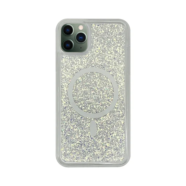 Φωτογραφία προϊόντος: Vivid Magsafe Glitter Shine Case Apple iPhone 11 Pro Max Silver