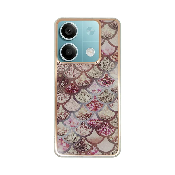 Φωτογραφία προϊόντος: Vivid Mermaid Scale Silicone Case Redmi Note 13 5G Rose Gold