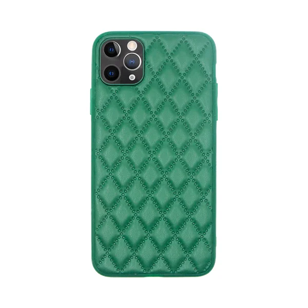Φωτογραφία προϊόντος: Vivid Diamond Shape PU Leather Case Apple iPhone 11 Pro Max Green