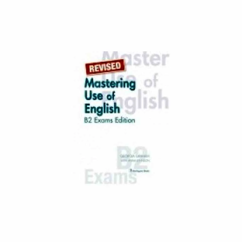 Φωτογραφία προϊόντος: MASTERING USE OF ENGLISH B2 SB