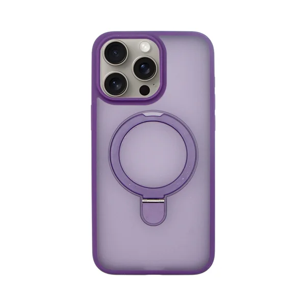 Φωτογραφία προϊόντος: Vivid Magsafe Ring Stand PC Case Apple iPhone 15 Pro Max Purple