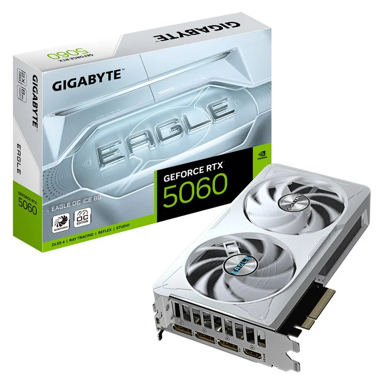 Φωτογραφία προϊόντος: GIGABYTE VGA GV-N5060EAGLEOC ICE-8GD, 8GB, GDDR7