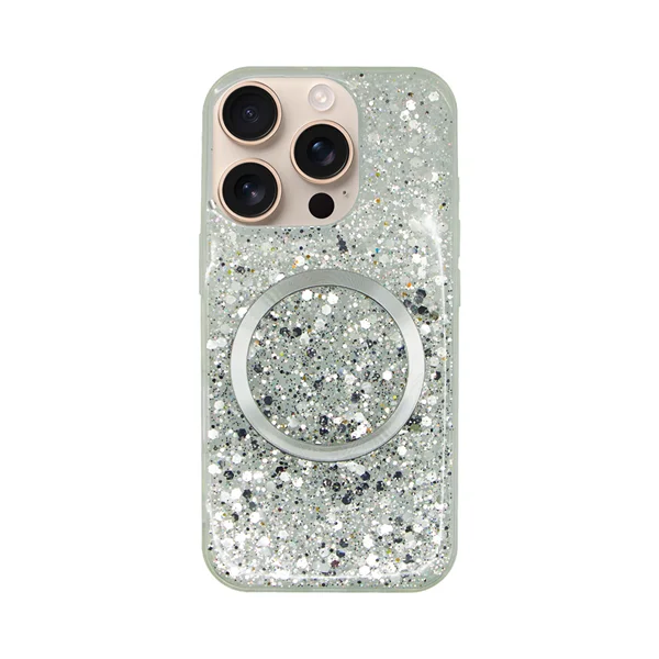 Φωτογραφία προϊόντος: Vivid Magsafe Glitter Case Apple iPhone 16 Pro Silver