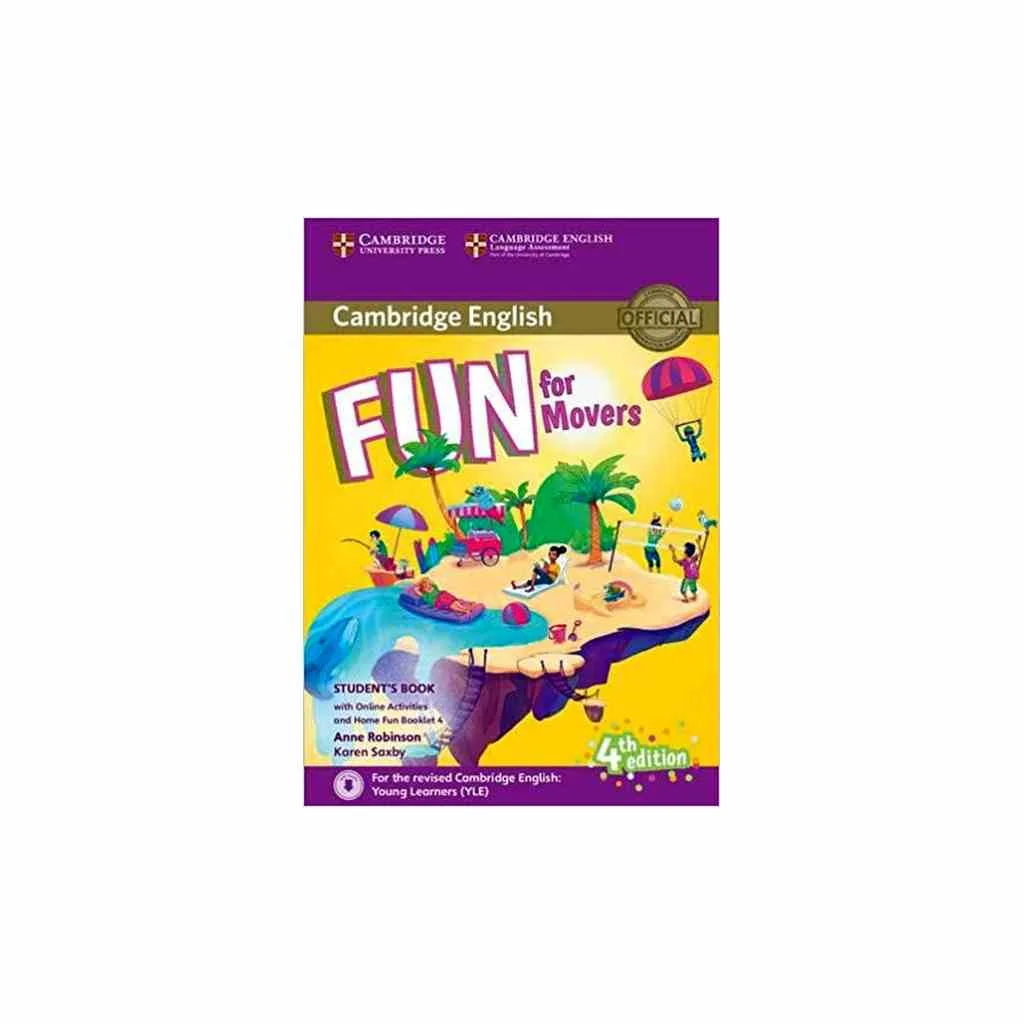 Φωτογραφία προϊόντος: FUN FOR YLE MOVERS SB (+ HOME FUN BOOKLET + ONLINE ACTIVITIES) (FOR REVISED EXAM FROM 2018) 4TH ED