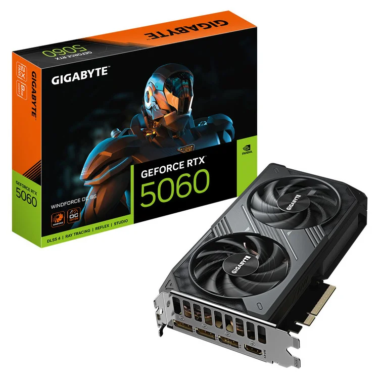 Φωτογραφία προϊόντος: GIGABYTE VGA GV-N5060WF2OC-8GD, 8GB, GDDR7