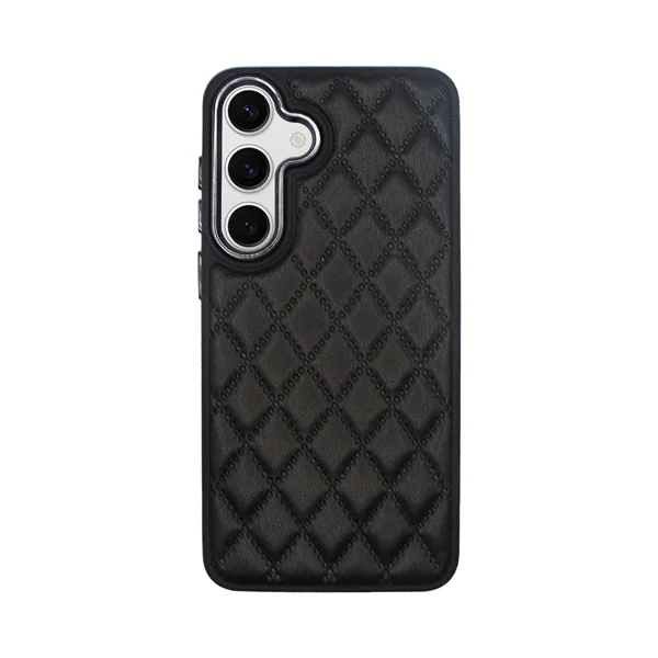 Φωτογραφία προϊόντος: Vivid Diamond Shape PU Leather Case Samsung Galaxy S24+ Black