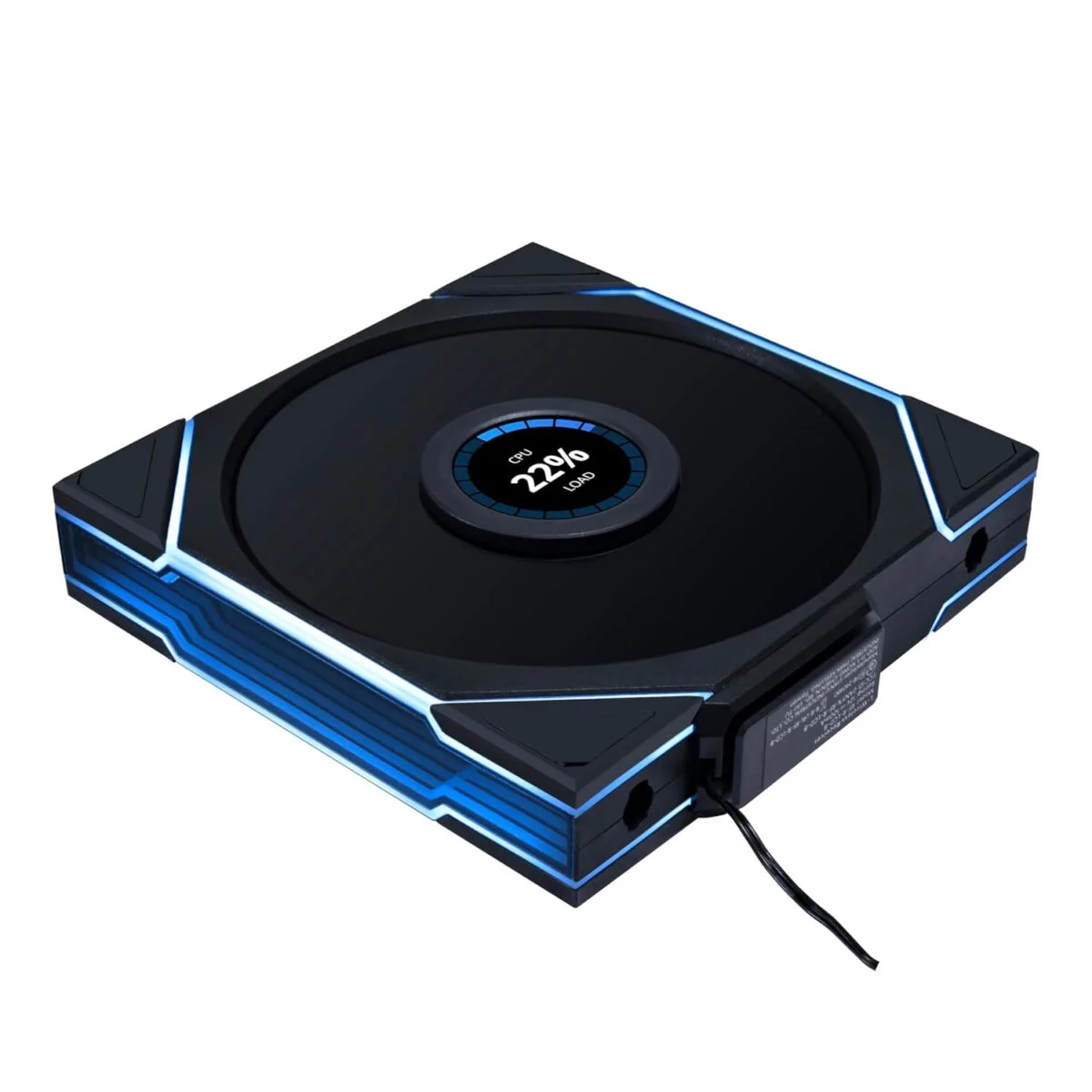 Φωτογραφία προϊόντος: Lian Li UNI FAN TL-LCD Wireless Reverse 140 Black (1pc) Case Fan - No Controller Included
