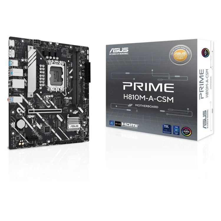 Φωτογραφία προϊόντος: ASUS MOTHERBOARD PRIME H810M-A-CSM, DDR5, 1851, MATX