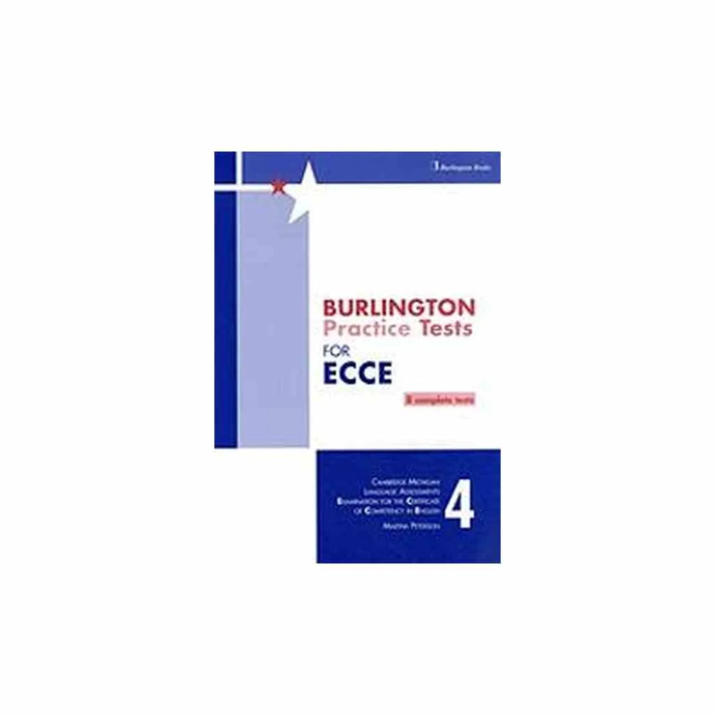 Φωτογραφία προϊόντος: BURLINGTON PRACT. TESTS MICH. ECCE 4 SB