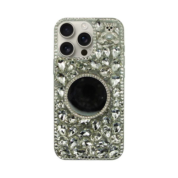 Φωτογραφία προϊόντος: Vivid Diamond Case with Mirror Apple iPhone 16 Pro Max Silver