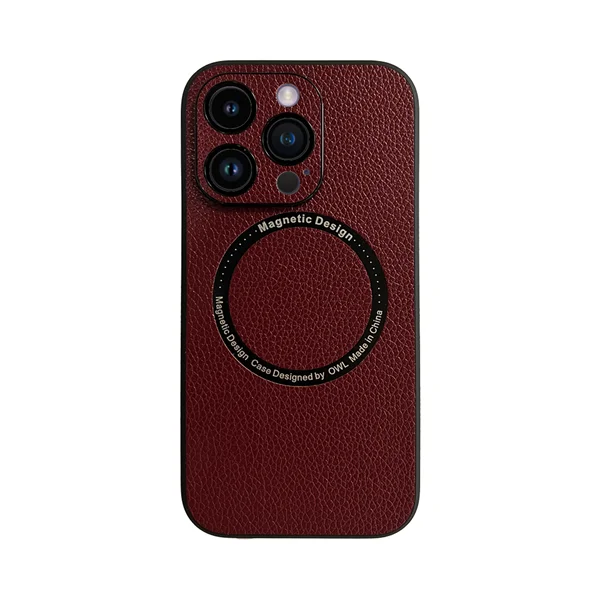 Φωτογραφία προϊόντος: Vivid Magsafe Leather Case Apple iPhone 13 Pro Max Purple