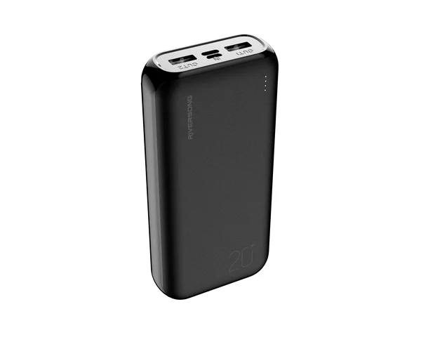 Φωτογραφία προϊόντος: Riversong Vision 20SE Pro Powerbank 20000mAh USB-A & USB-C Black (PB84)