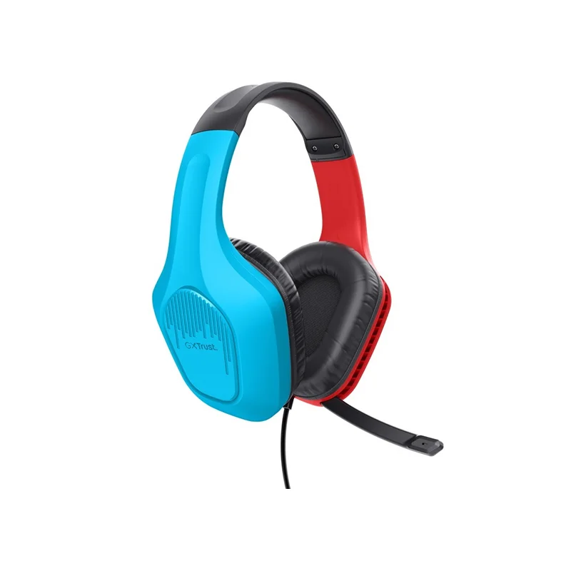 Φωτογραφία προϊόντος: Trust GXT 416S Zirox Over Ear Gaming Headset 3.5mm Blue / Red for Nintendo Switch (25423)