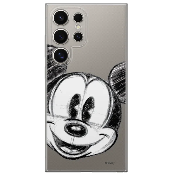 Φωτογραφία προϊόντος: Disney Case Samsung Galaxy S24 Ultra Mickey Partial Print Sketch Transparent