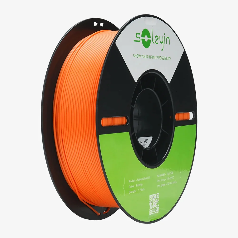 Φωτογραφία προϊόντος: Creality Soleyin Ultra PLA Rose Hip (Rosehip) 3D Printer Filament 1 kg Spool,1.75 mm