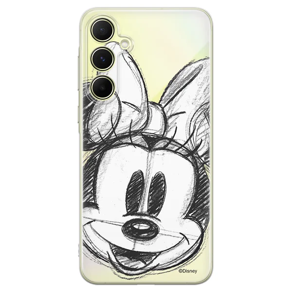 Φωτογραφία προϊόντος: Disney Case Samsung Galaxy A55 5G Minnie Partial Print Sketch Transparent