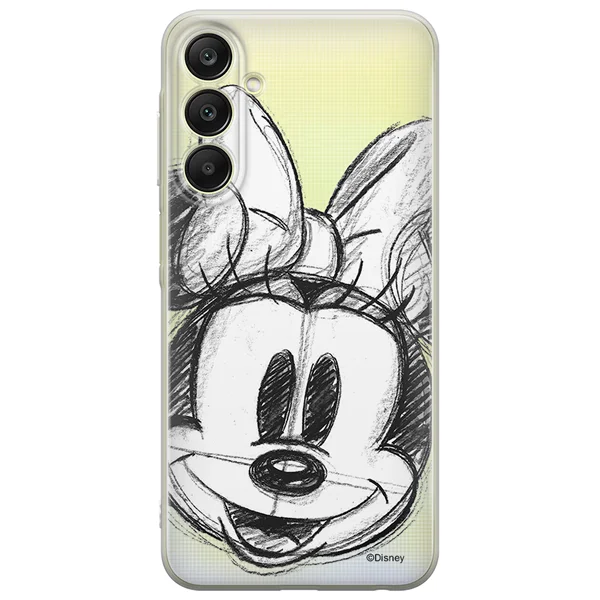 Φωτογραφία προϊόντος: Disney Case Samsung Galaxy A25 5G Minnie Partial Print Sketch Transparent