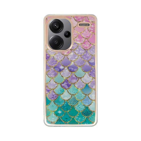 Φωτογραφία προϊόντος: Vivid Mermaid Scale Silicone Case Redmi Note 13 Pro+ 5G Colorful