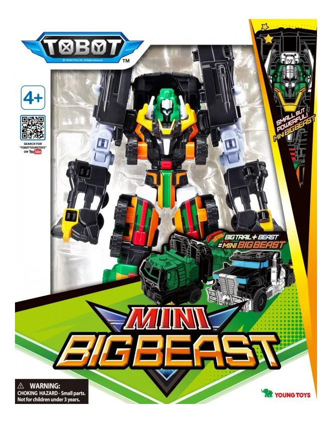 Φωτογραφία προϊόντος: Just Toys Tobot Galaxy Detectices Mini Big Beast (301101)