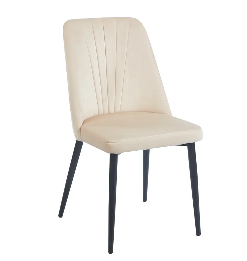 Φωτογραφία προϊόντος: OLIVIA BEIGE VELVET/PU ΚΑΡΕΚΛΑ ΜΕΤΑΛΛΙΚΗ