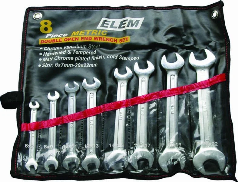 Φωτογραφία προϊόντος: Γερμανικά BAUM τυλιγόμενη θήκη σετ 12 τεμαχίων (6Χ7 - 30Χ32mm)