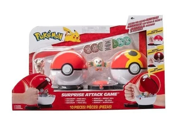 Φωτογραφία προϊόντος: ΟΕΜ Pokemon Παιχνίδι Μάχης Rowlet Vs. Rockr (JW002474-B/2)