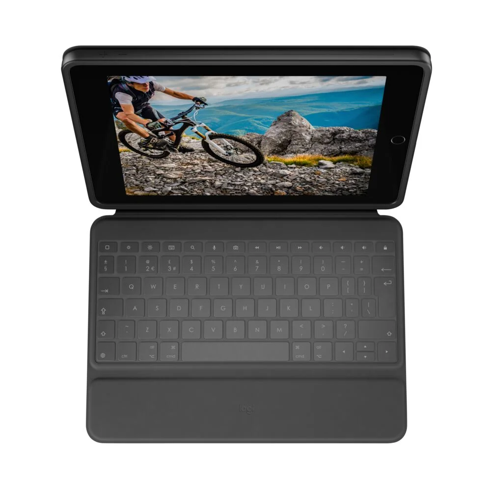 Φωτογραφία προϊόντος: LOGITECH Case / Keyboard Rugged Folio για iPad (7th, 8th and 9th gen)