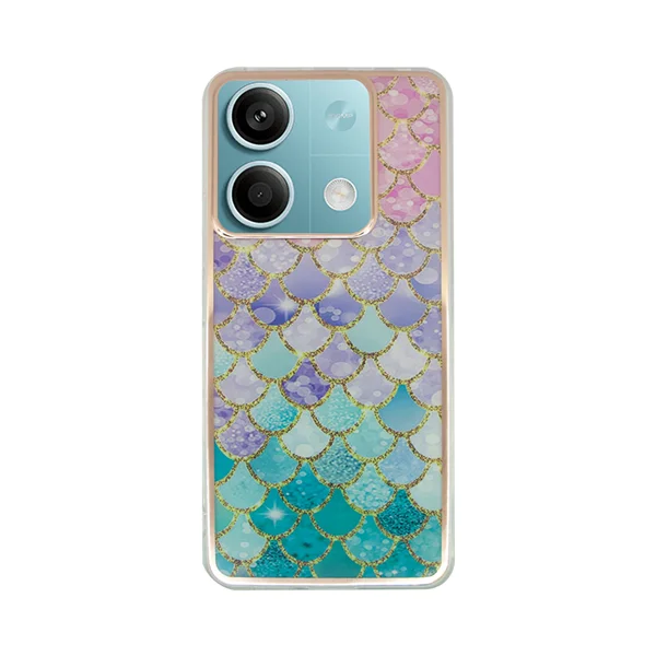Φωτογραφία προϊόντος: Vivid Mermaid Scale Silicone Case Redmi Note 13 4G Colorful
