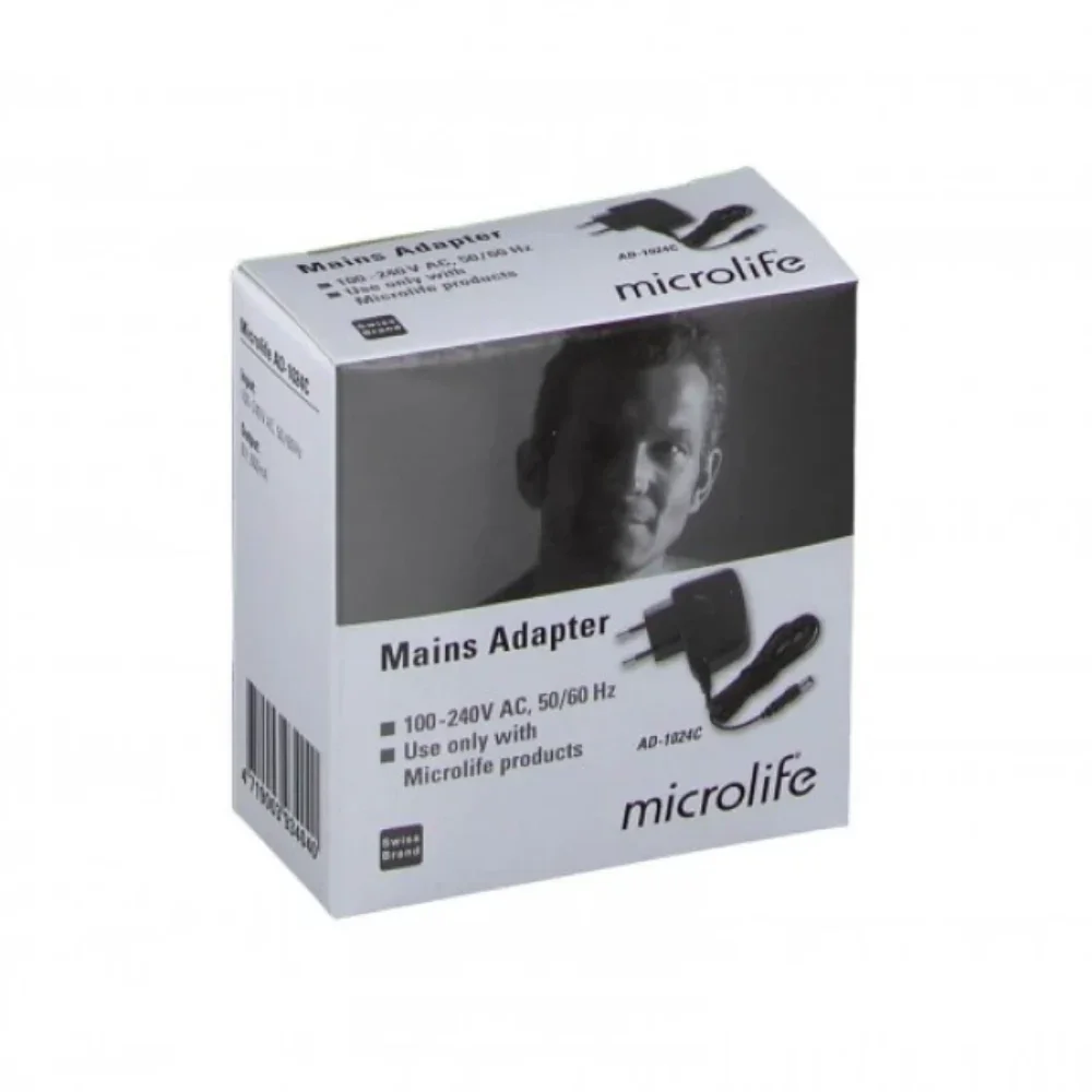 Φωτογραφία προϊόντος: Microlife mains adapter AD-1024C μετασχηματιστής 1τμx