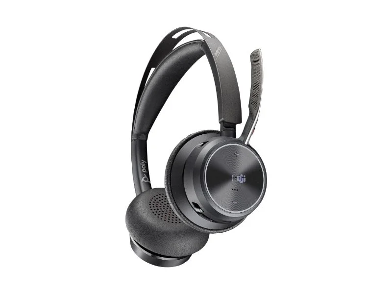 Φωτογραφία προϊόντος: HP Poly Voyager Focus 2 Microsoft Teams Certified USB-C-C Headset +USB-C/A Adapter (9T9J4AA)