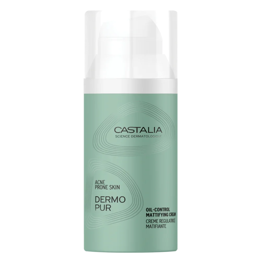 Φωτογραφία προϊόντος: LAVIPHARM-CASTALIA Castalia Dermopur Oil Control Mattifying Cream Προσώπου 50ml