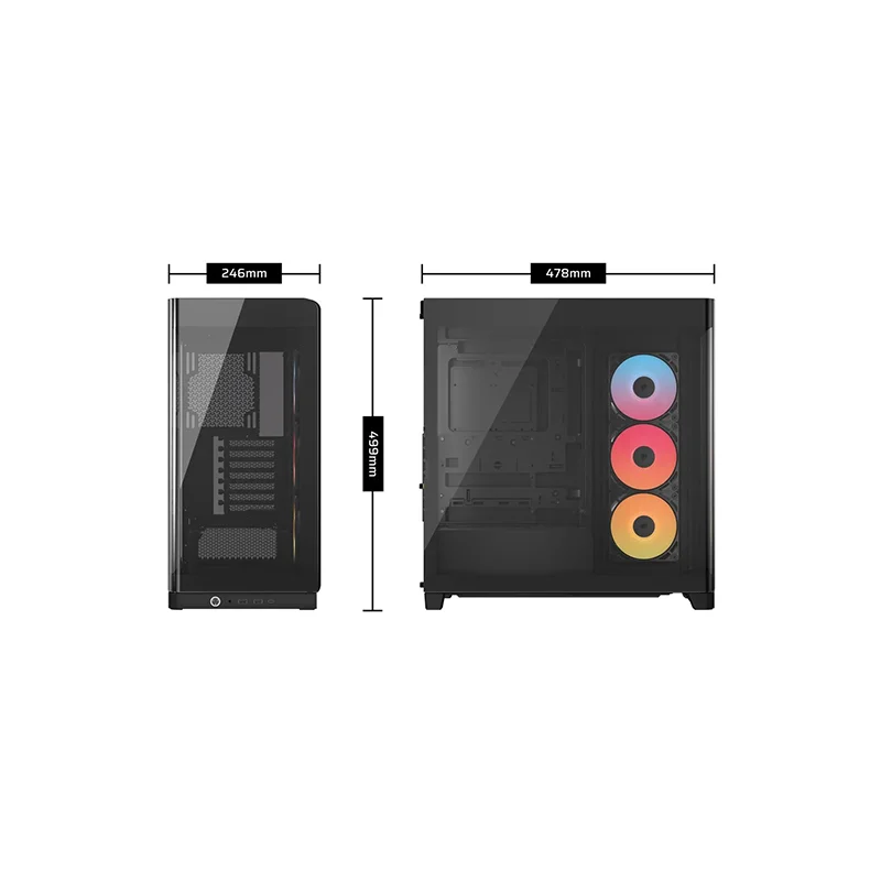 Φωτογραφία προϊόντος: CORSAIR Case Pan Panel 4500X FRAME BLack
