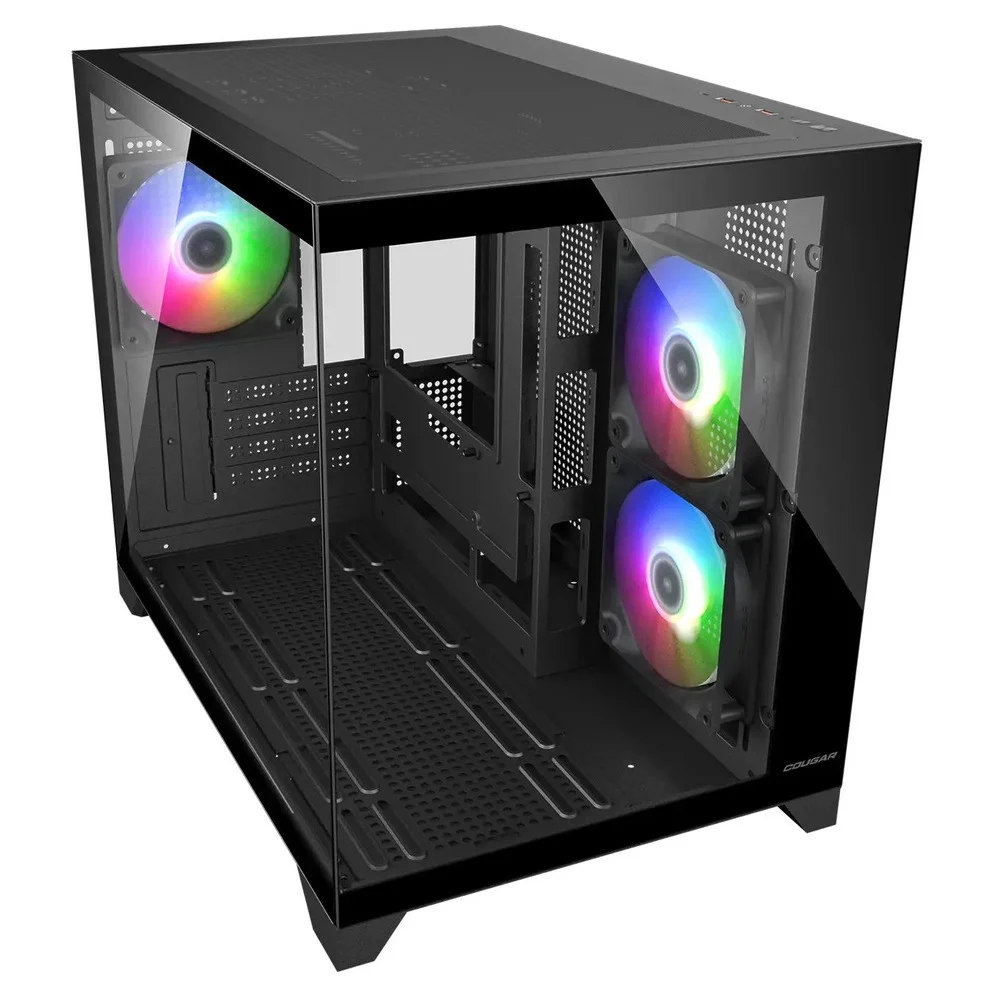 Φωτογραφία προϊόντος: CC-COUGAR Case FV150 Mini RGB, Micro ATX Black