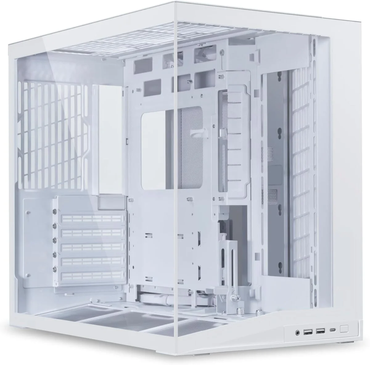 Φωτογραφία προϊόντος: Lian Li O11D Mini V2 WHITE - ATX PC GAMING CASE - IMPROVED AIRFLOW - GPU SUPPORT BRACKET