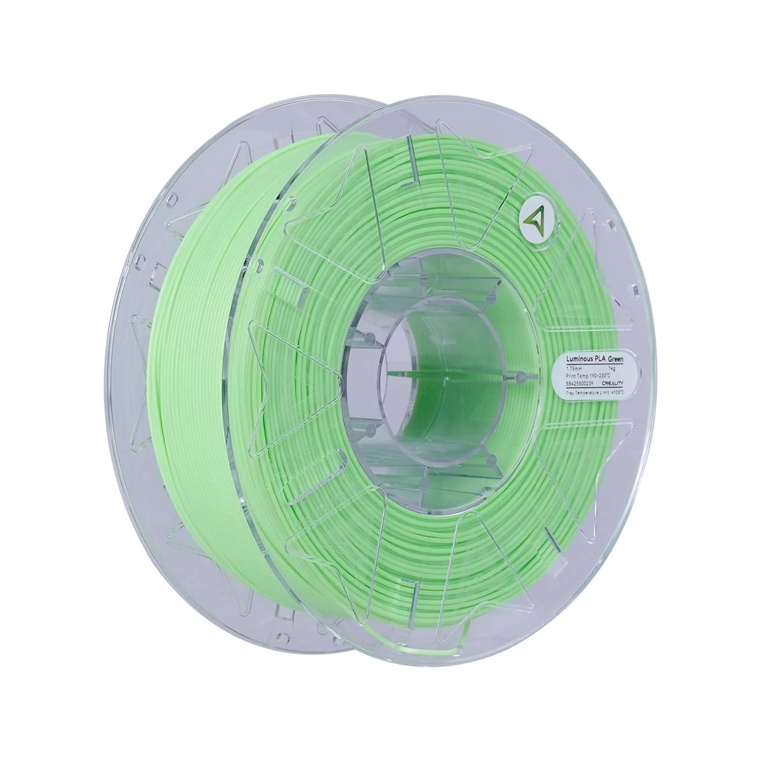 Φωτογραφία προϊόντος: Creality Hyper Luminous PLA Green - Fast 3D Printer Filament, RFID 1 kg Spool1.75