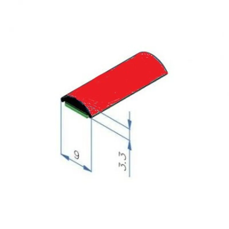 Φωτογραφία προϊόντος: TRIM 8MM ΚΟΚΚΙΝΟ (ΚΟΥΛΟΥΡΑ 50m-τιμή/μέτρο)