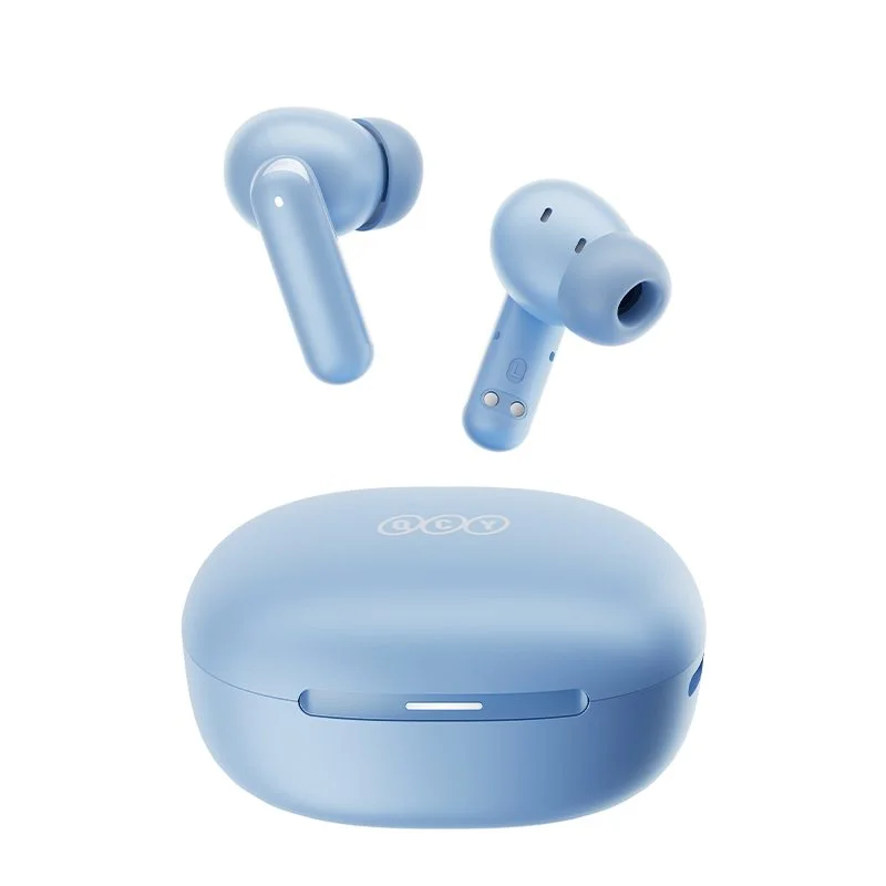 Φωτογραφία προϊόντος: QCY Melobuds N30 (HT16) ANC Light Blue - SBC/AAC IPX4 TWS Earbuds, Natural Transparency Mode & A.I