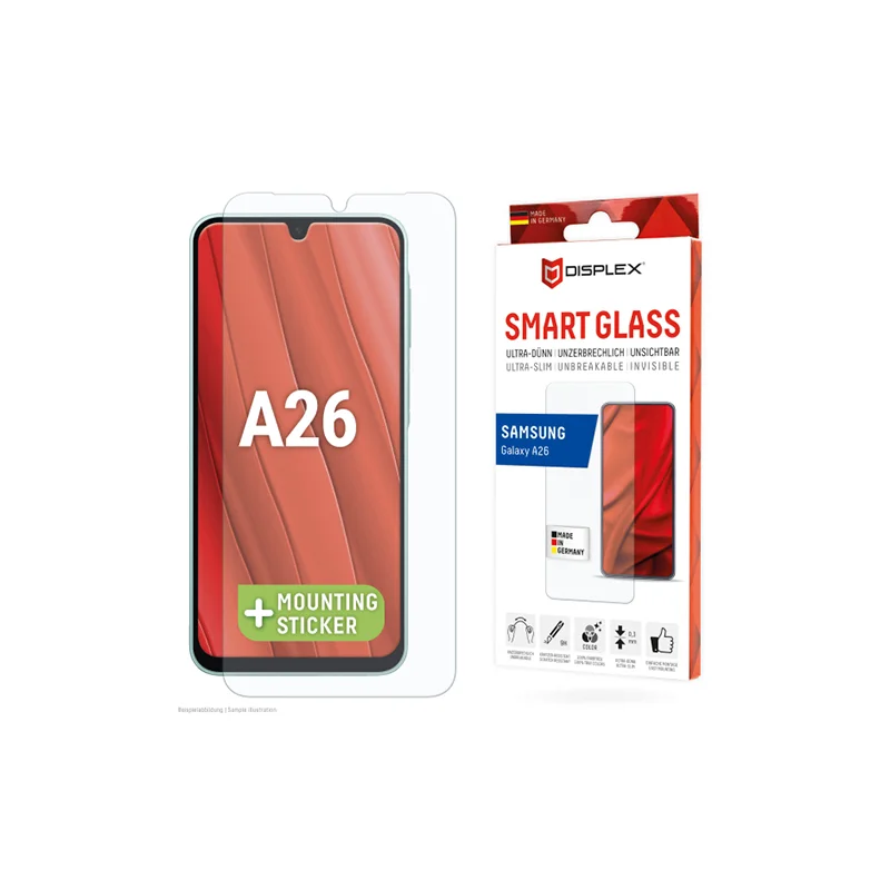 Φωτογραφία προϊόντος: Displex Smart Glass 2D Tempered Glass για Samsung Galaxy A26 5G