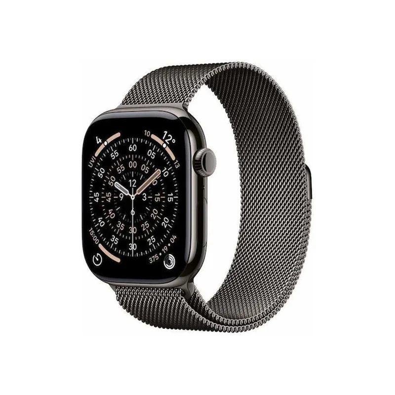 Φωτογραφία προϊόντος: Apple Watch Series 11 GPS + Cellular 42mm Slate Titanium Case with Slate Milanese Loop