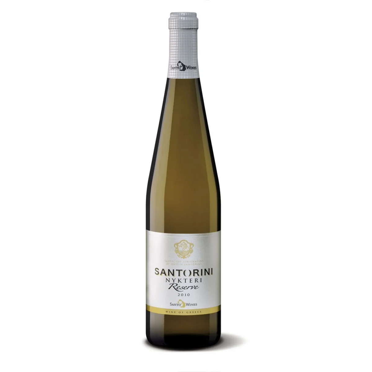 Φωτογραφία προϊόντος: Σαντορίνη Νυχτέρι Reserve Santo Wines, 2018, ΛΕΥΚΟΣ, 750ml, Ξηρός Οίνος, Ποικιλία Ασύρτικο, Αθήρι, Αηδάνι, Σαντορίνη