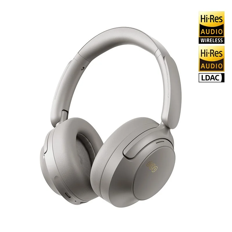 Φωτογραφία προϊόντος: QCY H3S Headphones Grey - Type-C & Bluetooth 6.0 ANC iOS/Android Call Noise Cancelling Headset 102h