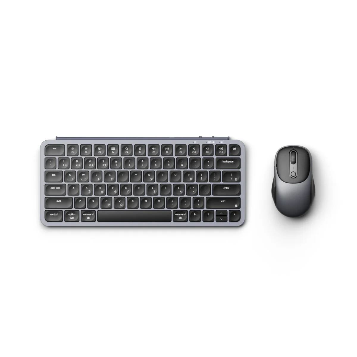 Φωτογραφία προϊόντος: Keychron B1 Pro Combo (KCBD3-GR) Ultraslim Wireless Keyboard and Mouse 75% GR - Space Grey