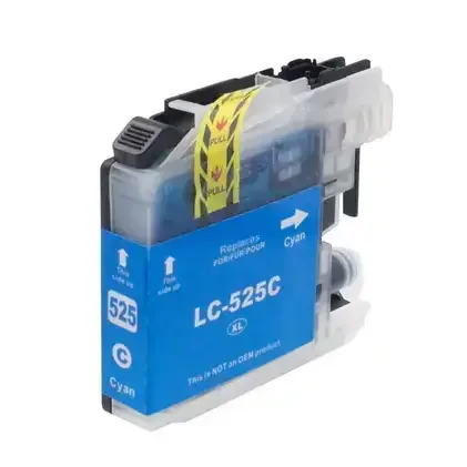 Φωτογραφία προϊόντος: Dragon Συμβατό μελάνι BROTHER LC525XL CYAN