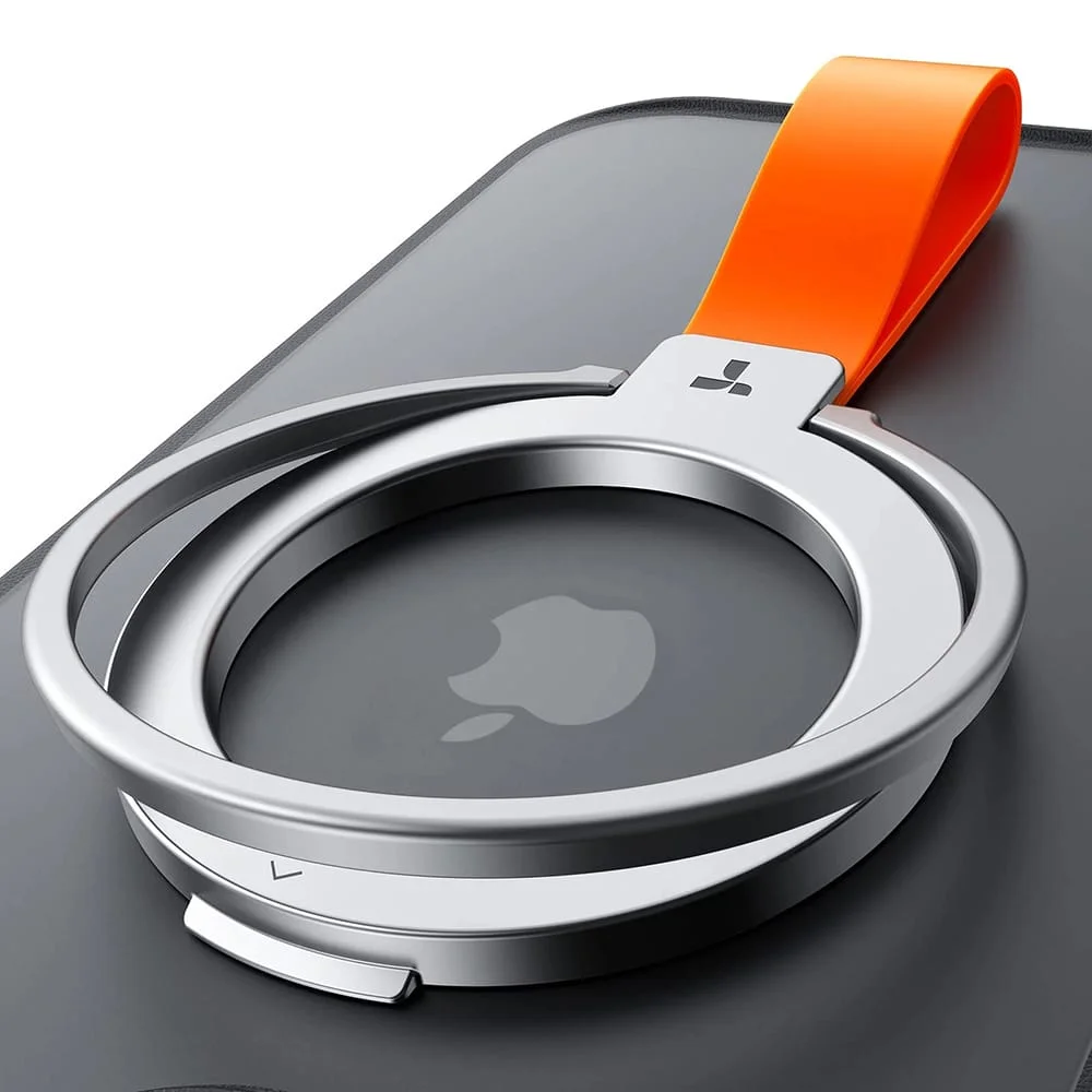 Φωτογραφία προϊόντος: Torras - Ostand Magnetic Ring - 360° Rotatable Stand, Phone Holder/grip, Easy Attach - Silver