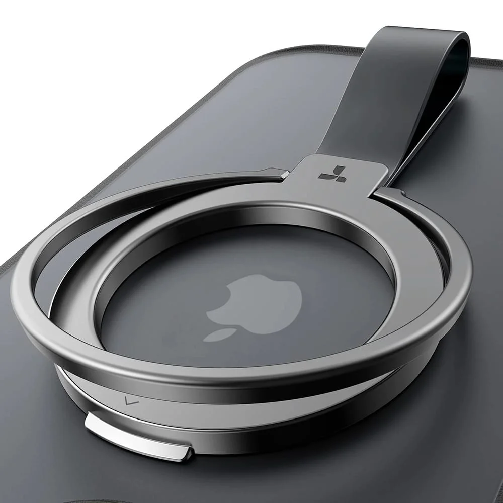 Φωτογραφία προϊόντος: Torras - Ostand Magnetic Ring - 360° Rotatable Stand, Phone Holder/grip, Easy Attach - Black