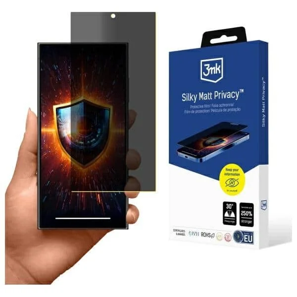 Φωτογραφία προϊόντος: 3MK Silky Matt Privacy Sam S24 Ultra S928 Φιλμ προστασίας ιδιωτικότητας