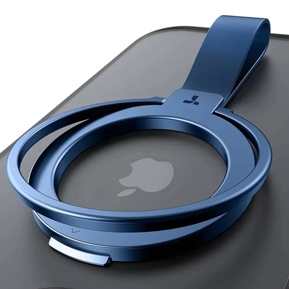 Φωτογραφία προϊόντος: Torras - Ostand Magnetic Ring - 360° Rotatable Stand, Phone Holder/grip, Easy Attach - Navy Blue